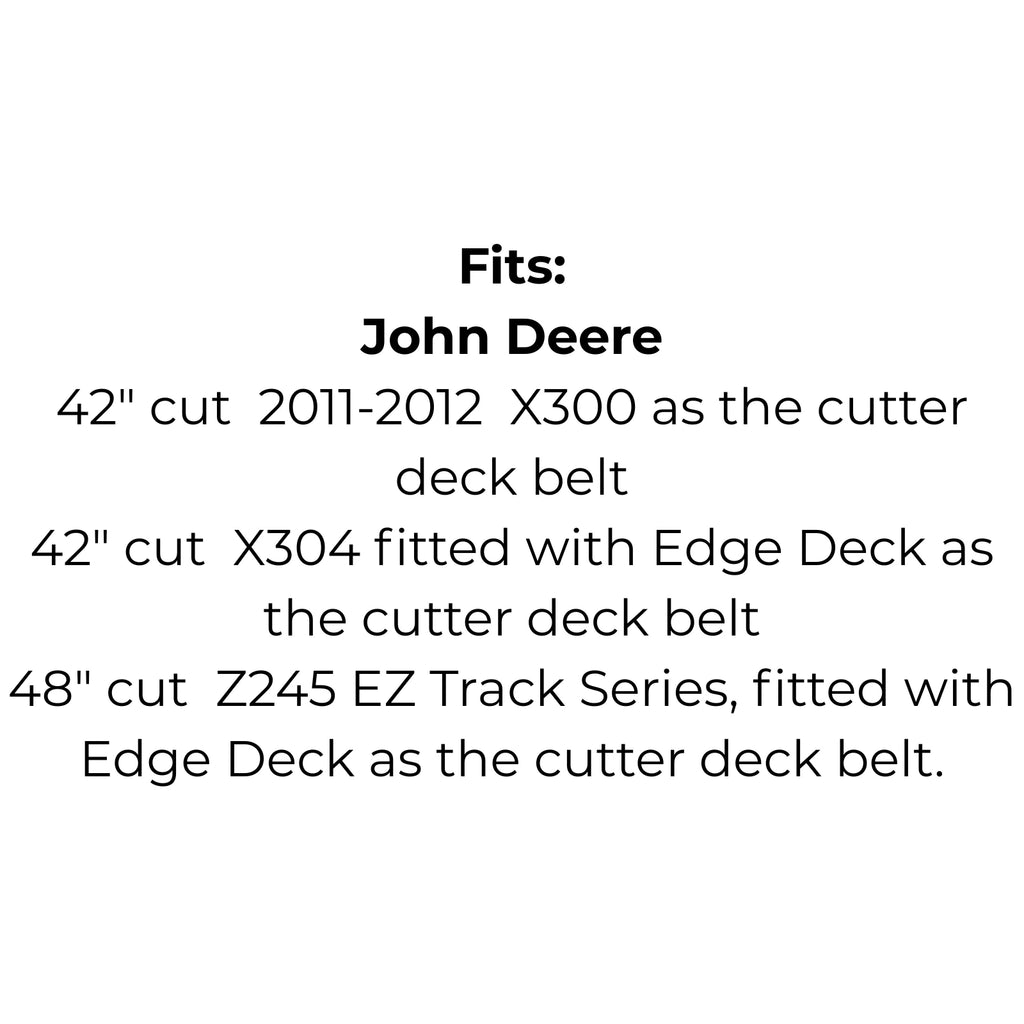Belt Replaces John Deere M154621 or M154624, Country Clipper D-3727-W or Toro 109-5364