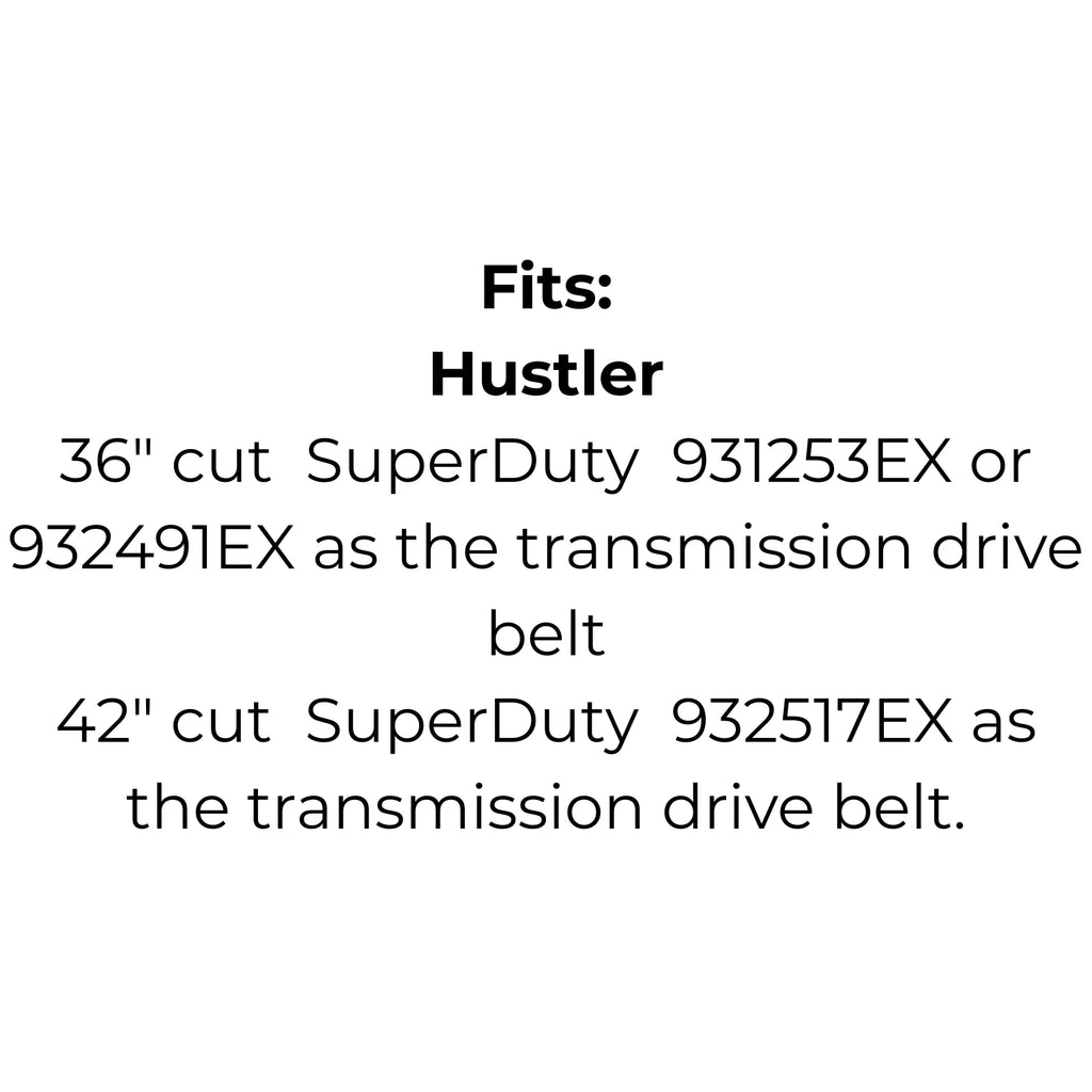Belt replaces BigDog 602253 or Hustler 602253