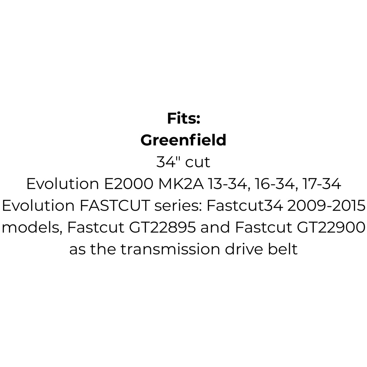 Belt Replaces Greenfield GT2354, GT02354, GT 02354, GT2369, GT02369, GT 02369, GT2394, GT02394, GT 02394, GT20005, GT 20005 or Universal 68136G