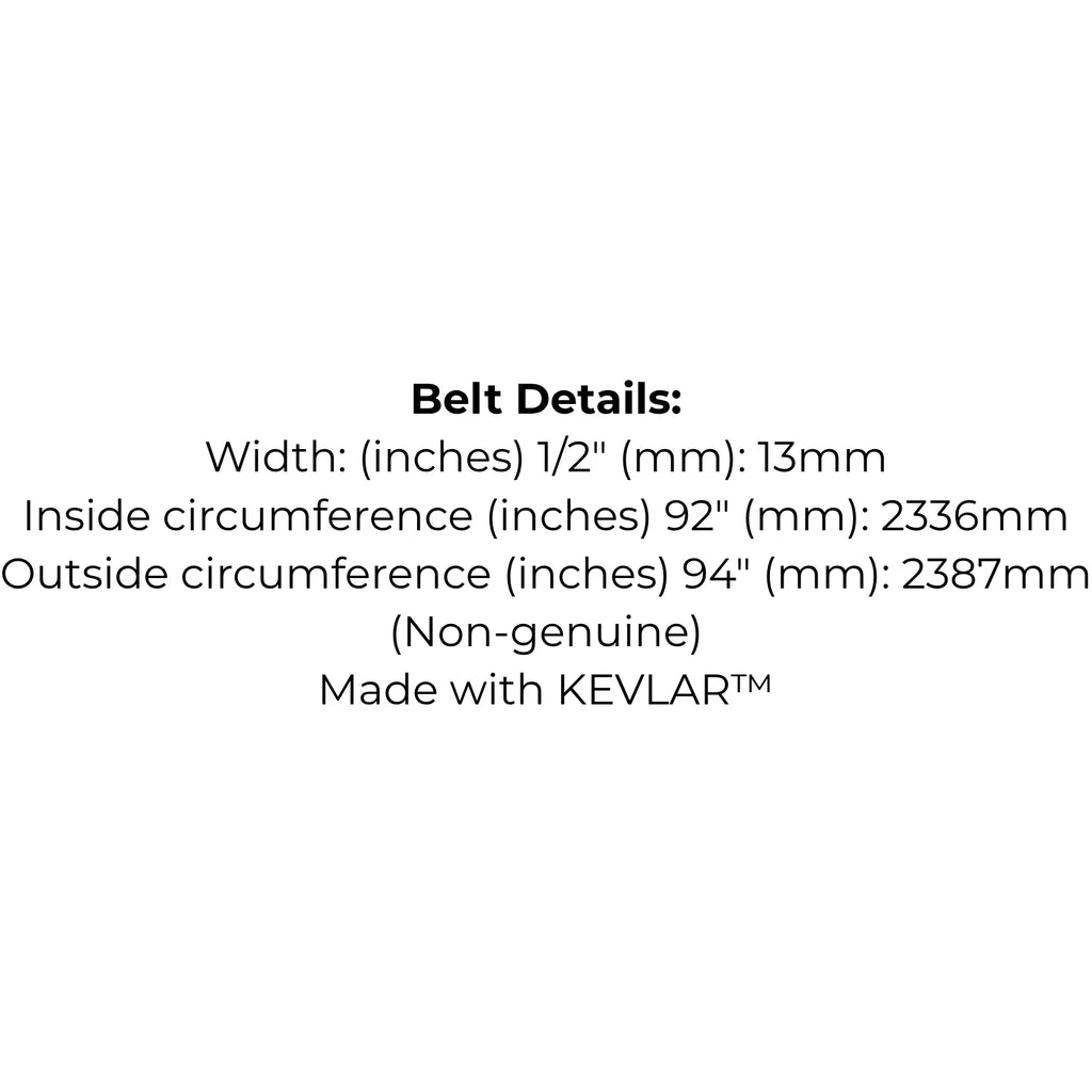 Belt Replaces Murray, Simplicity, Snapper or Victa 1732955SM