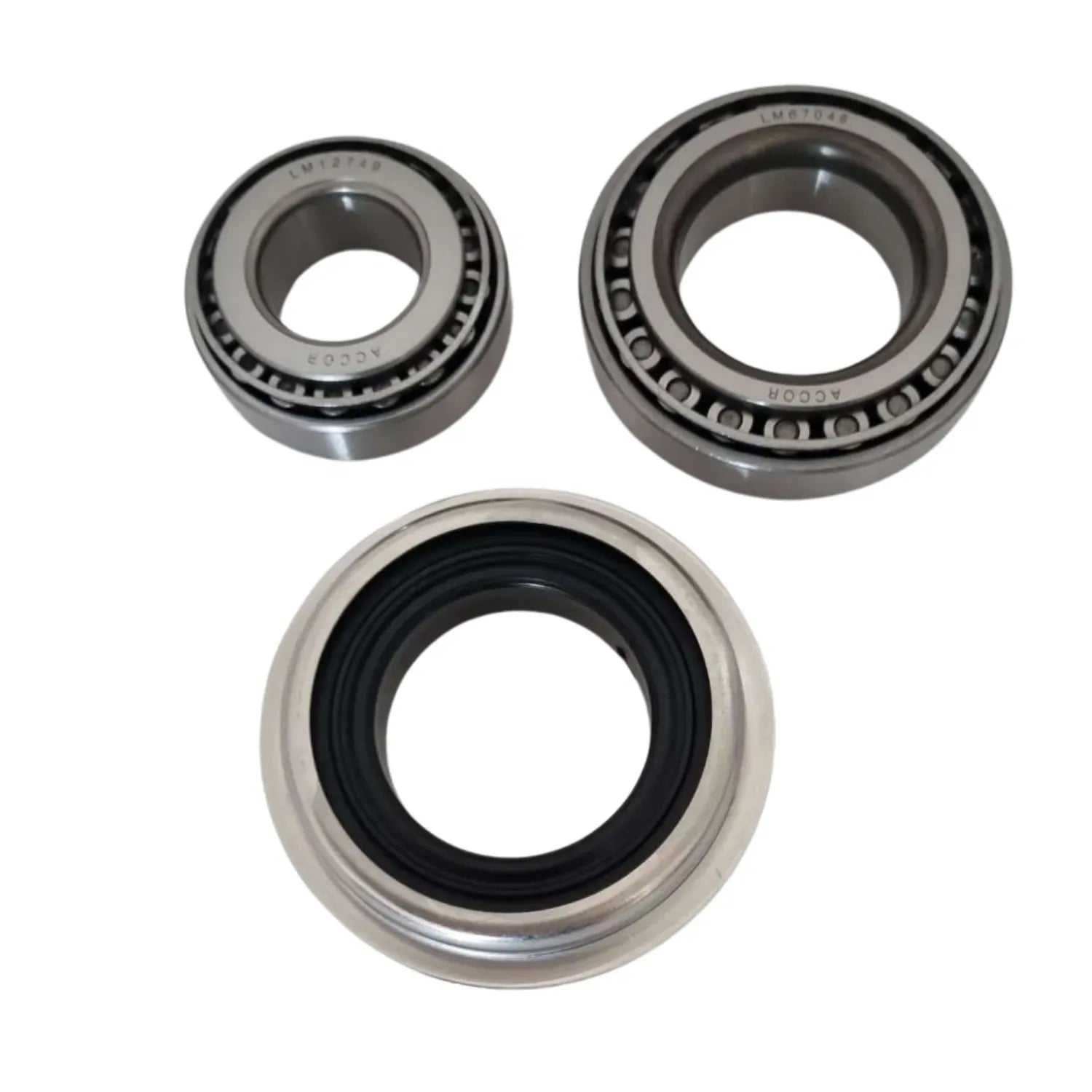 1x Wheel Bearing Kit w/ Seals for Selected Kara Kar Double Axle Horse Float | LM67048/10 LM12749/10