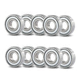 10x 606-ZZ Shielded Ball Bearings | 6 x 17 x 6mm