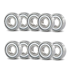 10x 606-ZZ Shielded Ball Bearings | 6 x 17 x 6mm