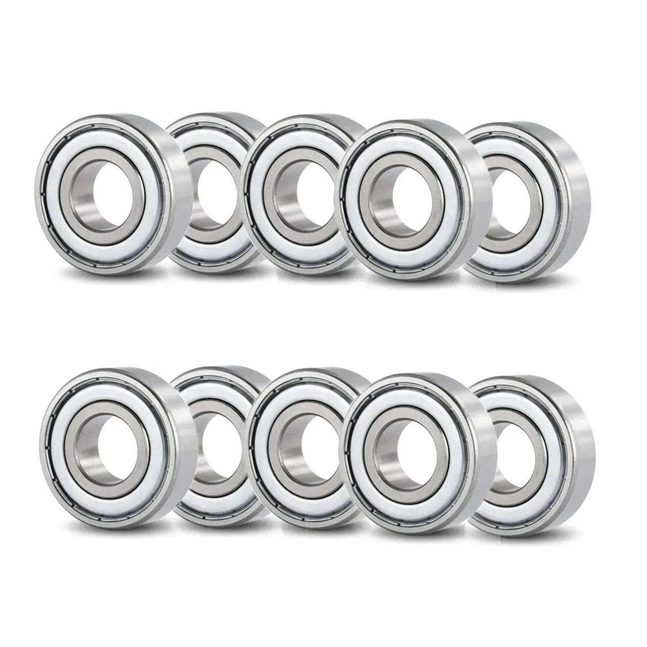 10x 609-ZZ Shielded Ball Bearings | 9 x 24 x 7mm