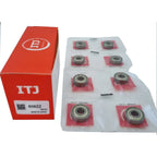 8x Skateboard/Roller Skate Bearings - 608-ZZ ITJ Made in Japan