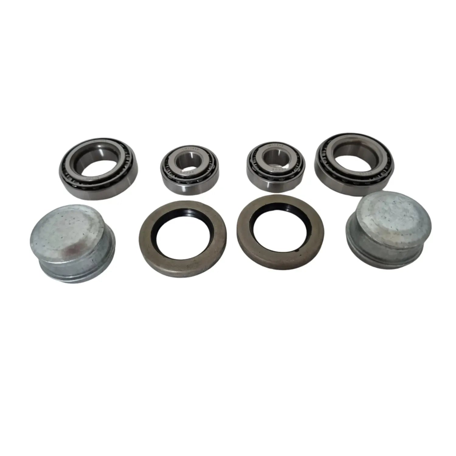 2x Standard Trailer Wheel Bearing Kits with DUSTCAPS to suit Holden Axles. LM67048 and LM11949 - Alt 8