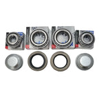 2x Standard Trailer Wheel Bearing Kits with DUSTCAPS for Holden Axles. LM67048 and LM11949