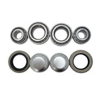 2x Standard Trailer Wheel Bearing Kits with DUSTCAPS for Holden Axles. LM67048 and LM11949