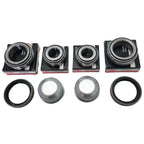 2x Standard Trailer Wheel Bearing Kits with Dustcaps for Ford Axles L68149/10 and LM12749/10