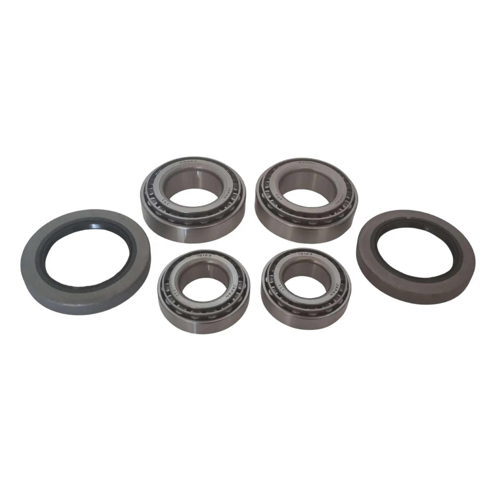 2x Dexter 2 Tonne Wheel Bearing Kit U.S Version 15123-15245 & 25580-25520 with 34040 seal | Made in Japan