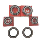 2x Dexter 2 Tonne Wheel Bearing Kit U.S Version 15123-15245 & 25580-25520 with 34040 seal | Made in Japan