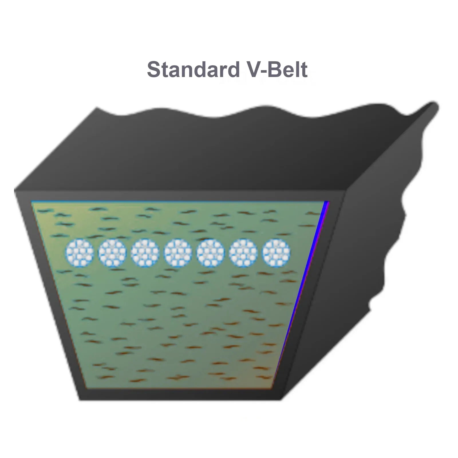 Transmission Belt for Deutscher 26" cut G26 Self Propelled Slasher variable speed. Replaces Belt# G4/20