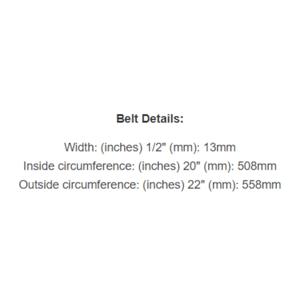Transmission Belt for Deutscher 26" cut G26 Self Propelled Slasher variable speed. Replaces Belt# G4/20