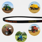 Belt Replaces Deutscher Belt# G4/21 28" Cut G26 Self Propelled or Rover 28" Cut 8103 Edger Belt# A09024