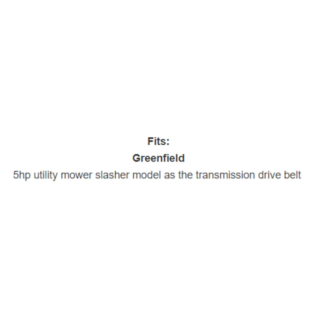 Belt Replaces AMC A25 BO113, Deutscher D15, Greenfield GT1971 or McCulloch 11207 - Alt 6