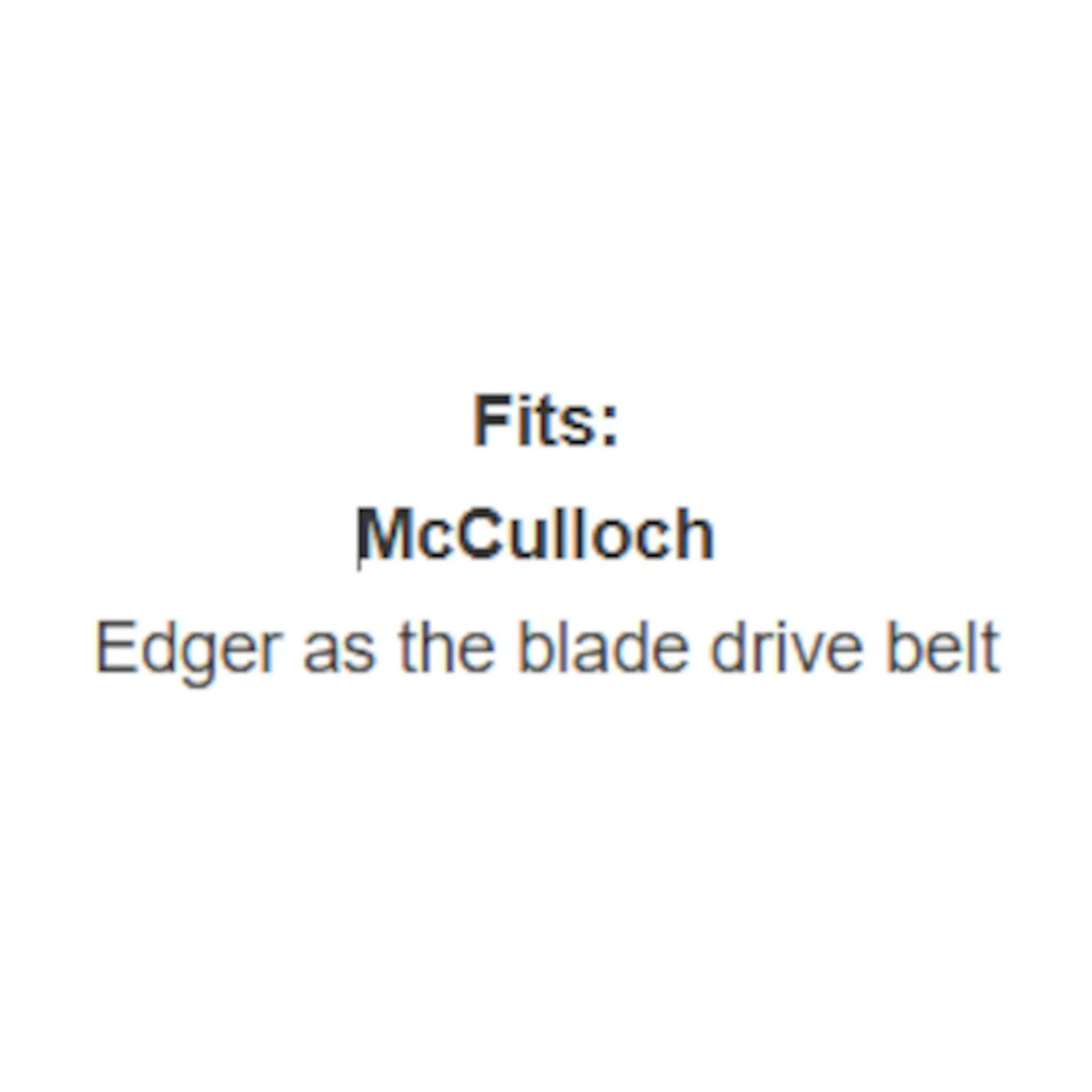 Belt Replaces AMC A25 BO113, Deutscher D15, Greenfield GT1971 or McCulloch 11207 - Alt 7