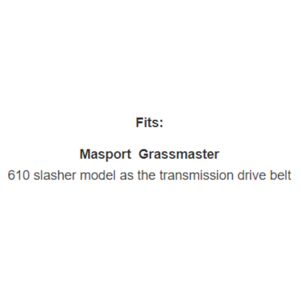 Belt Replaces Deutscher D13, John Deere M40222 or Masport Grassmaster 850114 - Alt 6