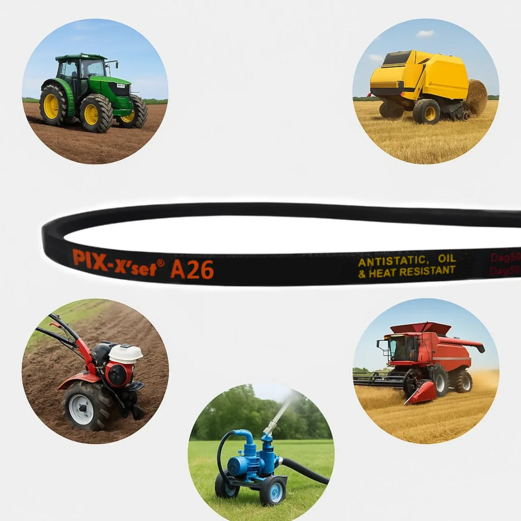Belt Replaces Deutscher D13, John Deere M40222 or Masport Grassmaster 850114 - Alt 8