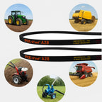 2x Belts to Replace Scott Bonnar S3601282 30" cut Queen cylinder / reel mower as the drive belt