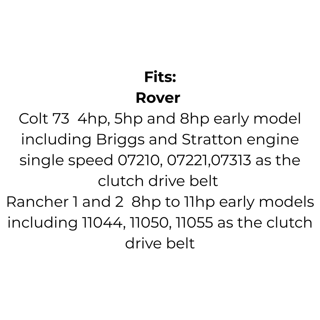 Belt to Replace Cox V01, VA33, SV01, SV07, Deutscher H9, H09, 1579, John Deere AM32172,  Rover A05071, Cox Scout  or Cox Stockman