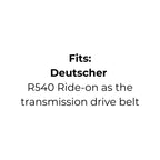Belt Replaces Deutscher Z113, Greenfield GT383 or Westwood 1646