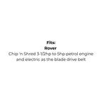 Belt Replaces Cox V03 and SV03, Rover A09123 or Falcon  - Alt 6