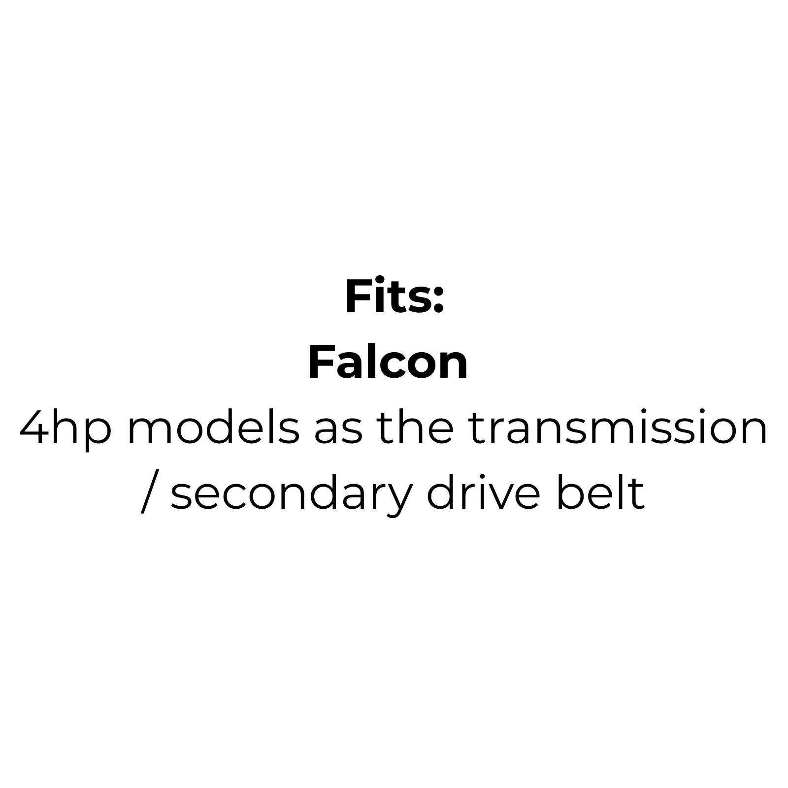 Belt Replaces Cox V03 and SV03, Rover A09123 or Falcon 