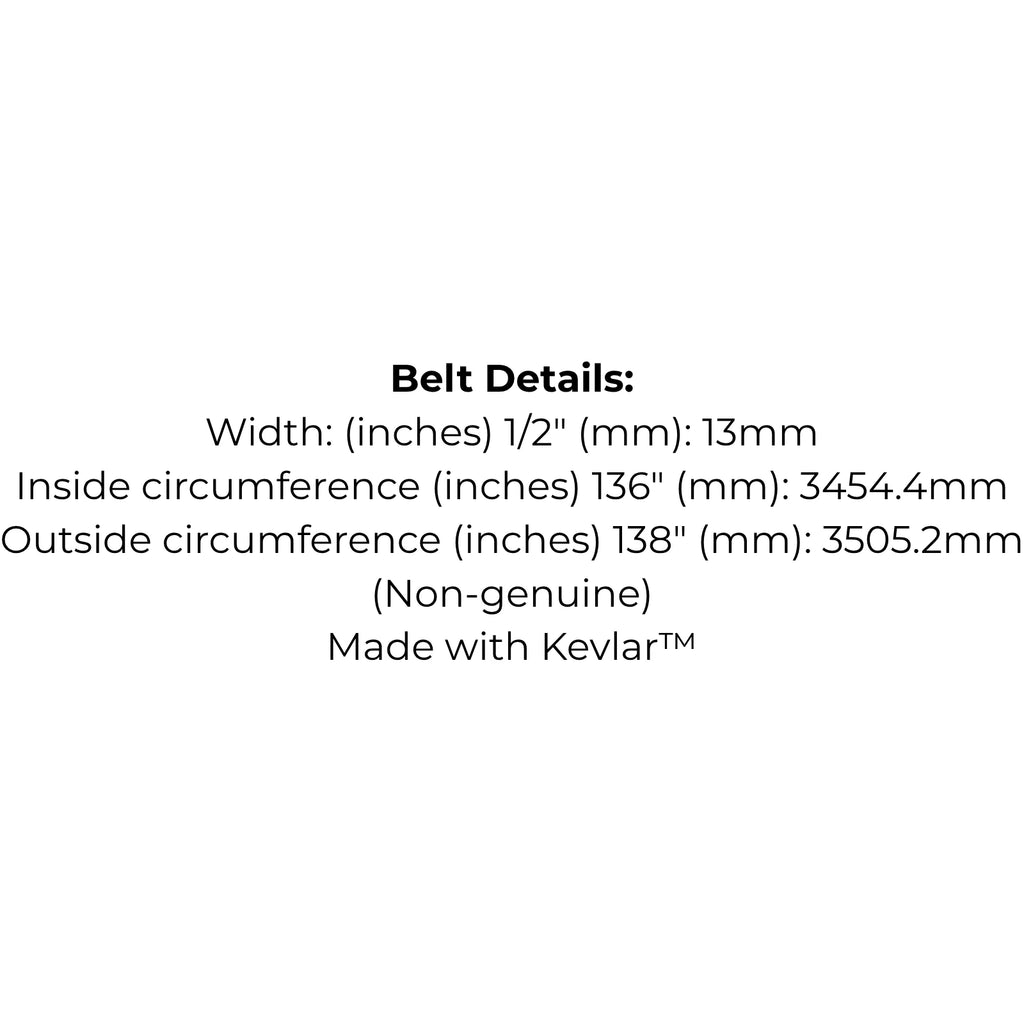 Belt to replace Toro TimeCutter 108-7192 and 1087192