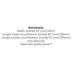 Belt replaces John Deere M112006, MTD 754-0198, 954-0326, 754-0326, Victa TM43486A, 754-0198 - Alt 7