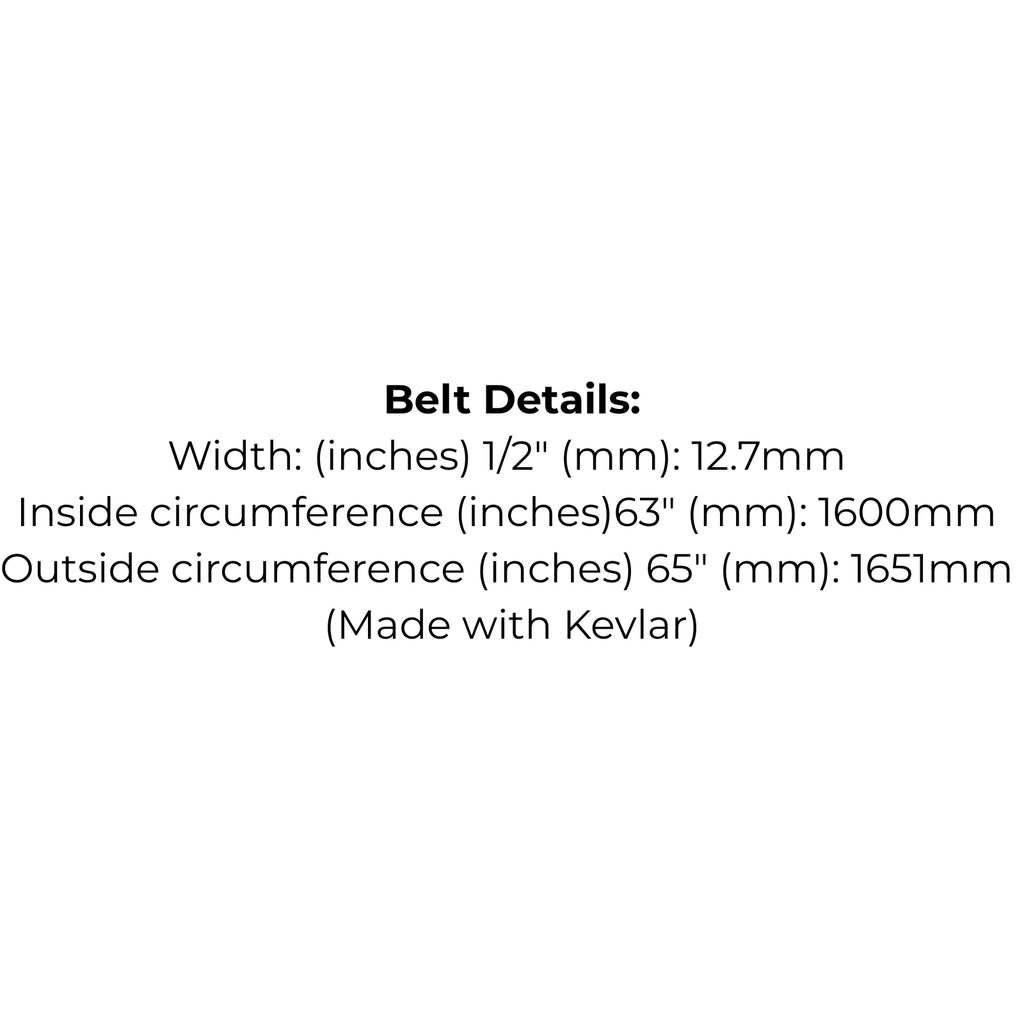 Belt replaces Craftsman 4454J, 7074J, Lawn-Boy 608017, Gravely 26148, Homelite JA992639