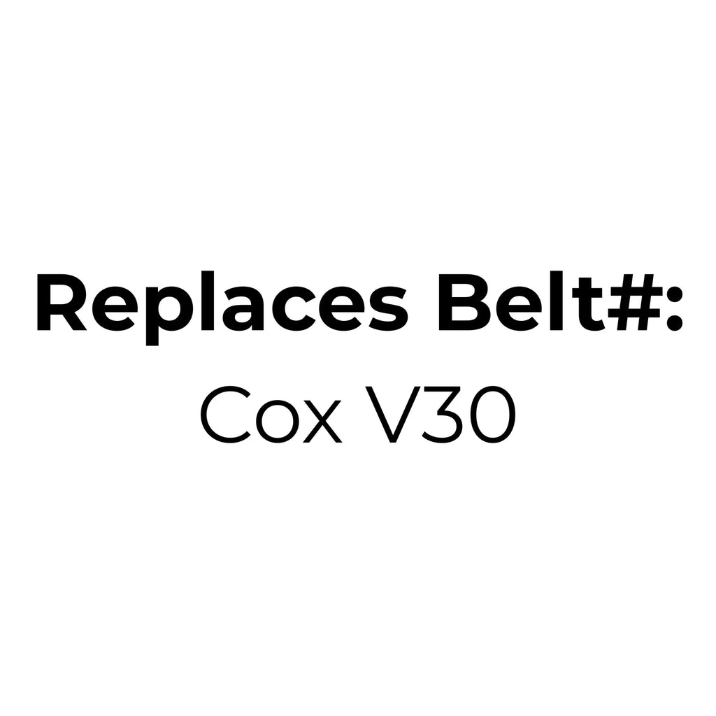Belt Replaces Cox V30