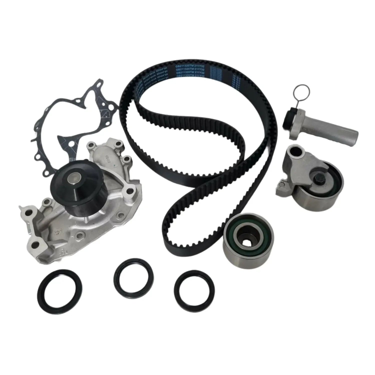Timing Belt Kit with Water Pump & Hydraulic Tensioner for Lexus ES300, RX300, Toyota Avalon, Camry, Harrier or Vienta