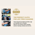 Cooper Kleen Mini-Grab Multipurpose Auto Cleaning Microfibre Rags 15pk