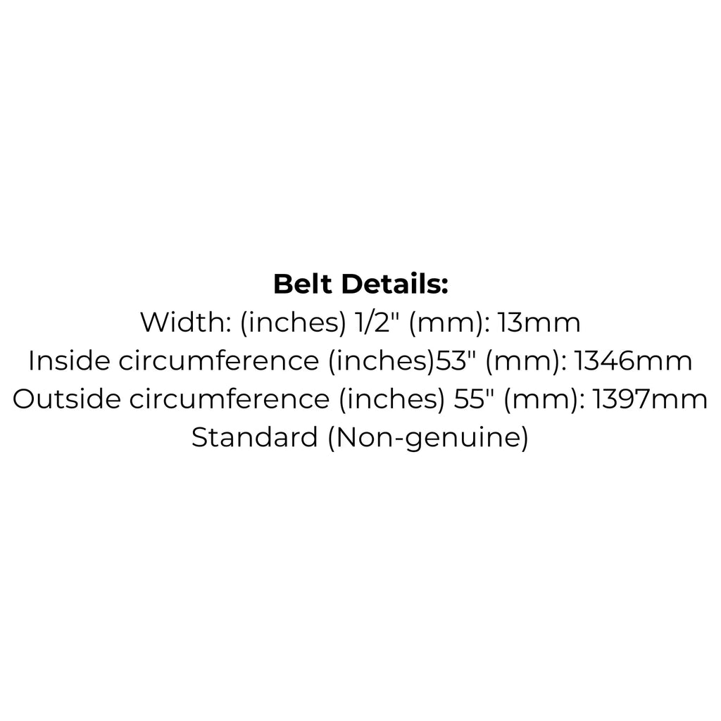 Belt Replaces Cox VA53 or Rover A07866 - Alt 6