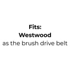Belt Replaces Cox V40 or Westwood 1414