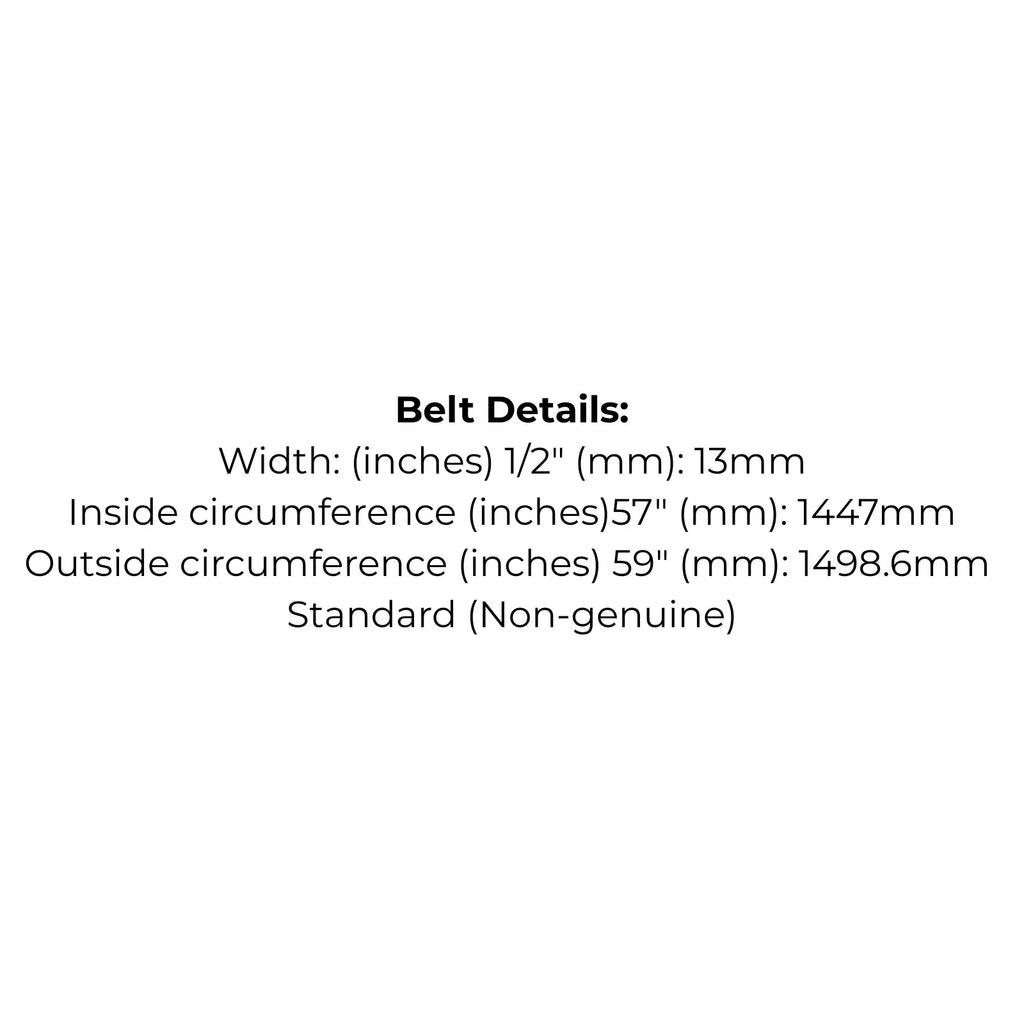Belt Replaces Cox V40 or Westwood 1414 - Alt 6