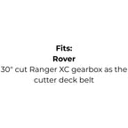 Belt Replaces Rover A06360, Troy Bilt or Bolens 1722238 or 1738496