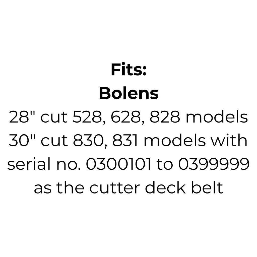 Belt Replaces Rover A06360, Troy Bilt or Bolens 1722238 or 1738496 - Alt 6