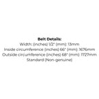 Belt Replaces Greenfield GT89