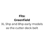 Belt Replaces Greenfield GT89