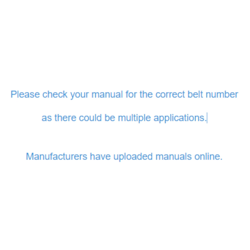 Belt replaces John Deere M71529 or M82460, MTD 754-0191, 954-0191, 1651-54 or 1651-63